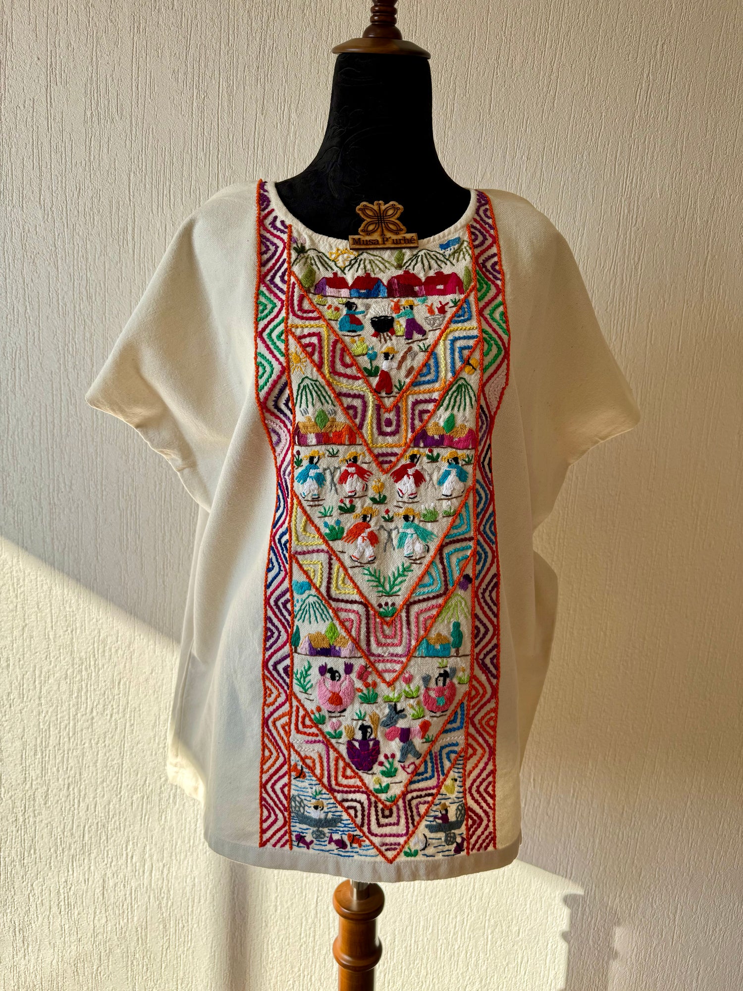 Huanengos bordados de historias