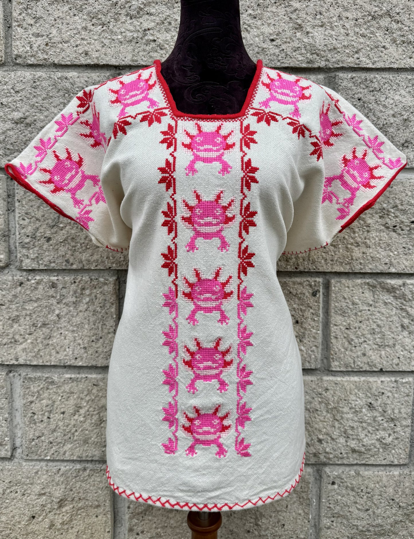 Huanengo Ajolotitos Albinos