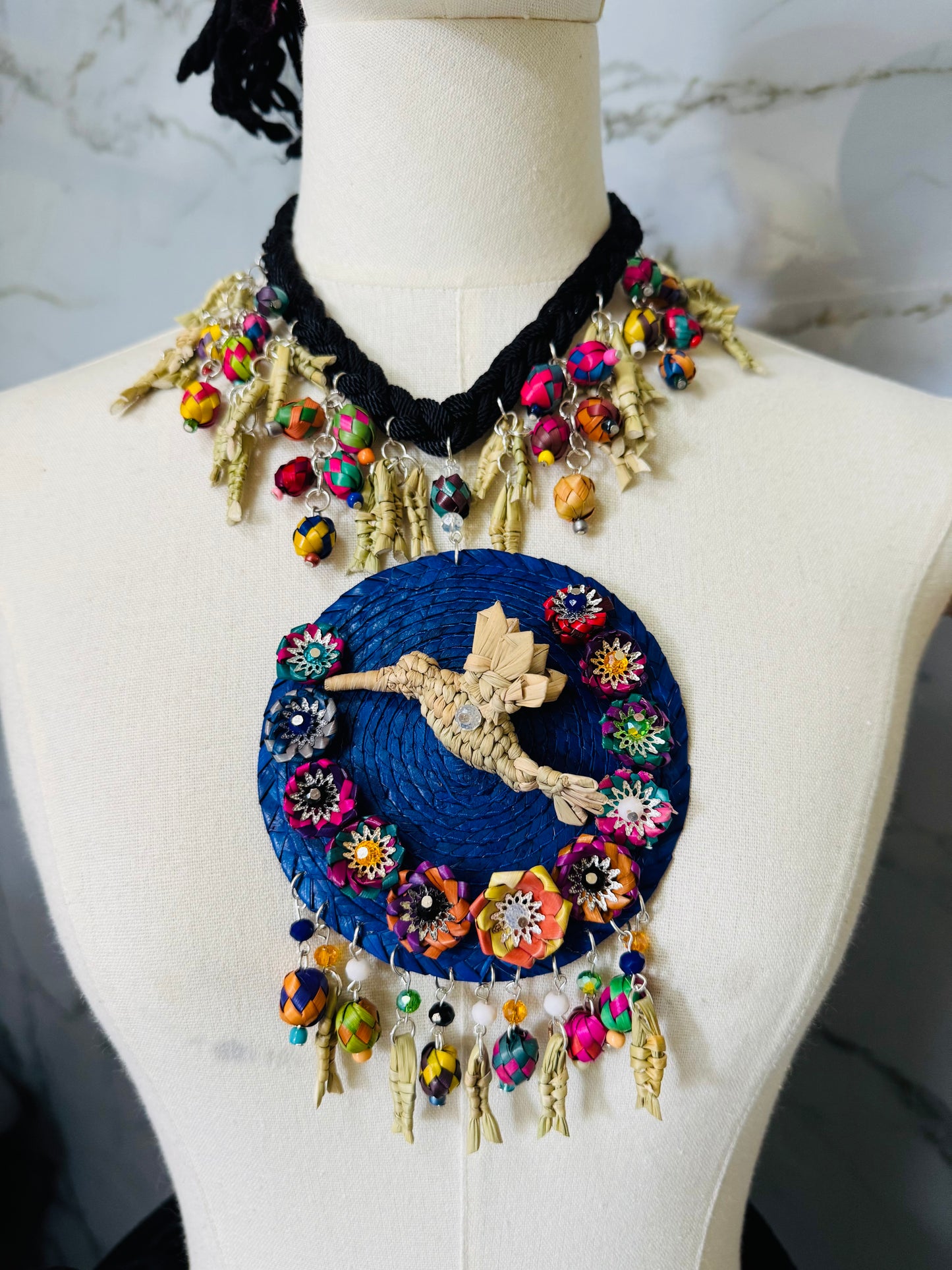 Collar colibrí