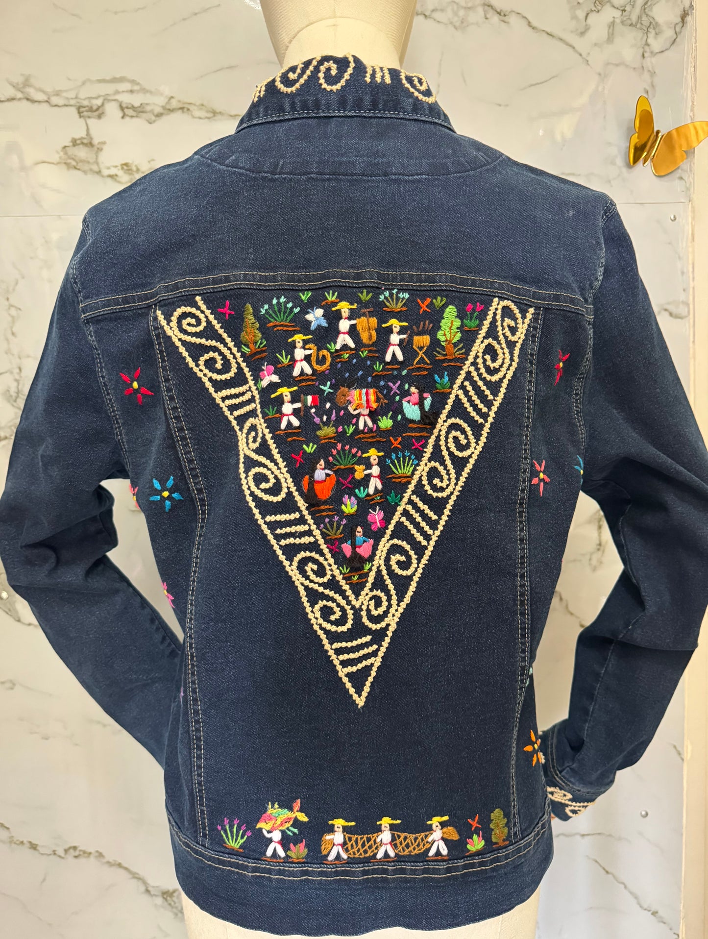 Chamarra mezclilla historias