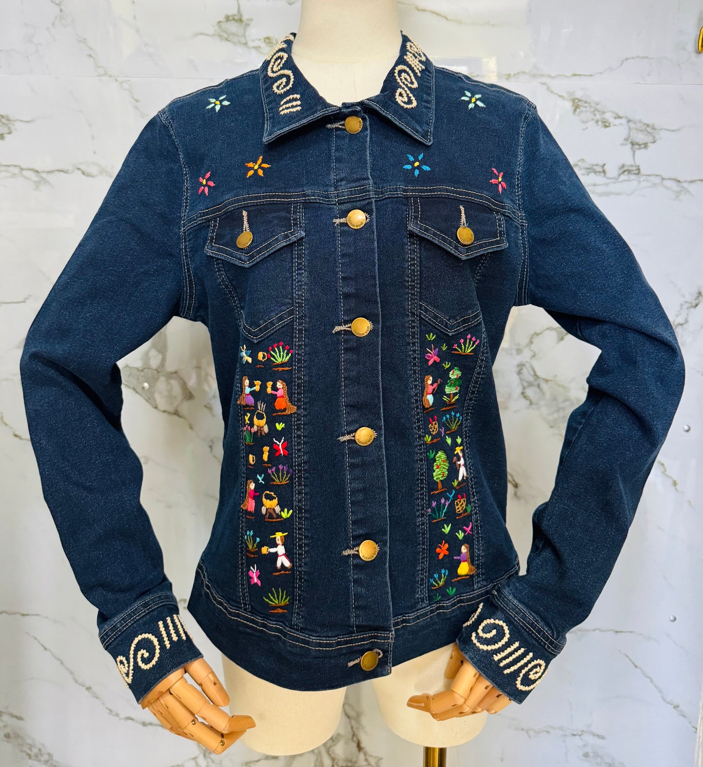 Chamarra mezclilla historias