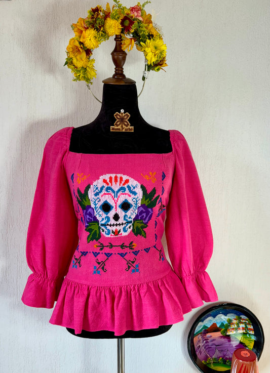 Blusa Calaverita de azúcar