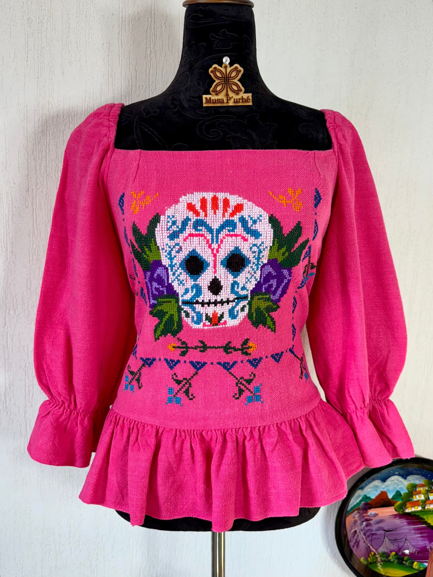 Blusa Calaverita de azúcar
