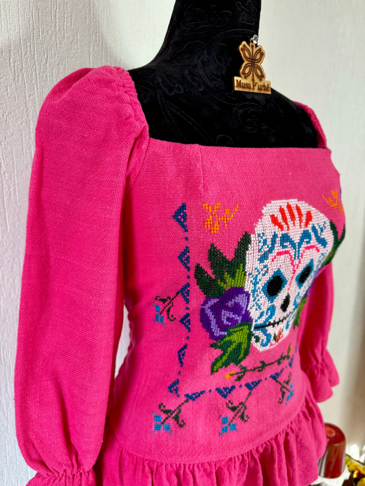 Blusa Calaverita de azúcar
