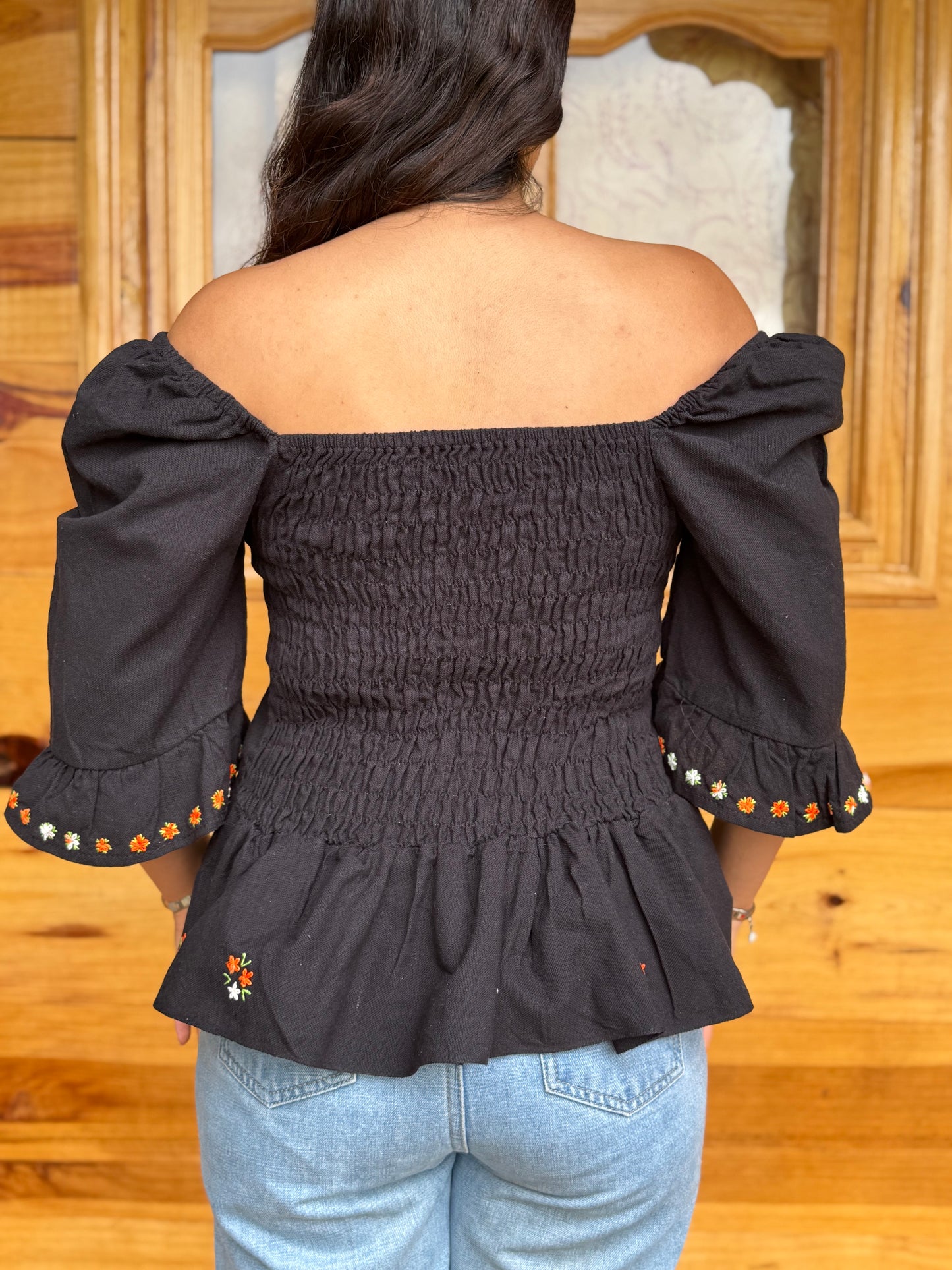 Blusa Ireri Cempasúchil