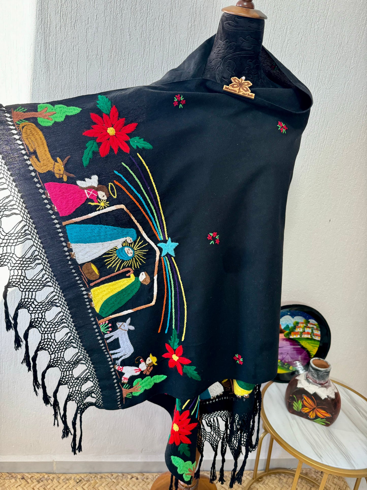 Rebozo Nacimiento del niño Dios