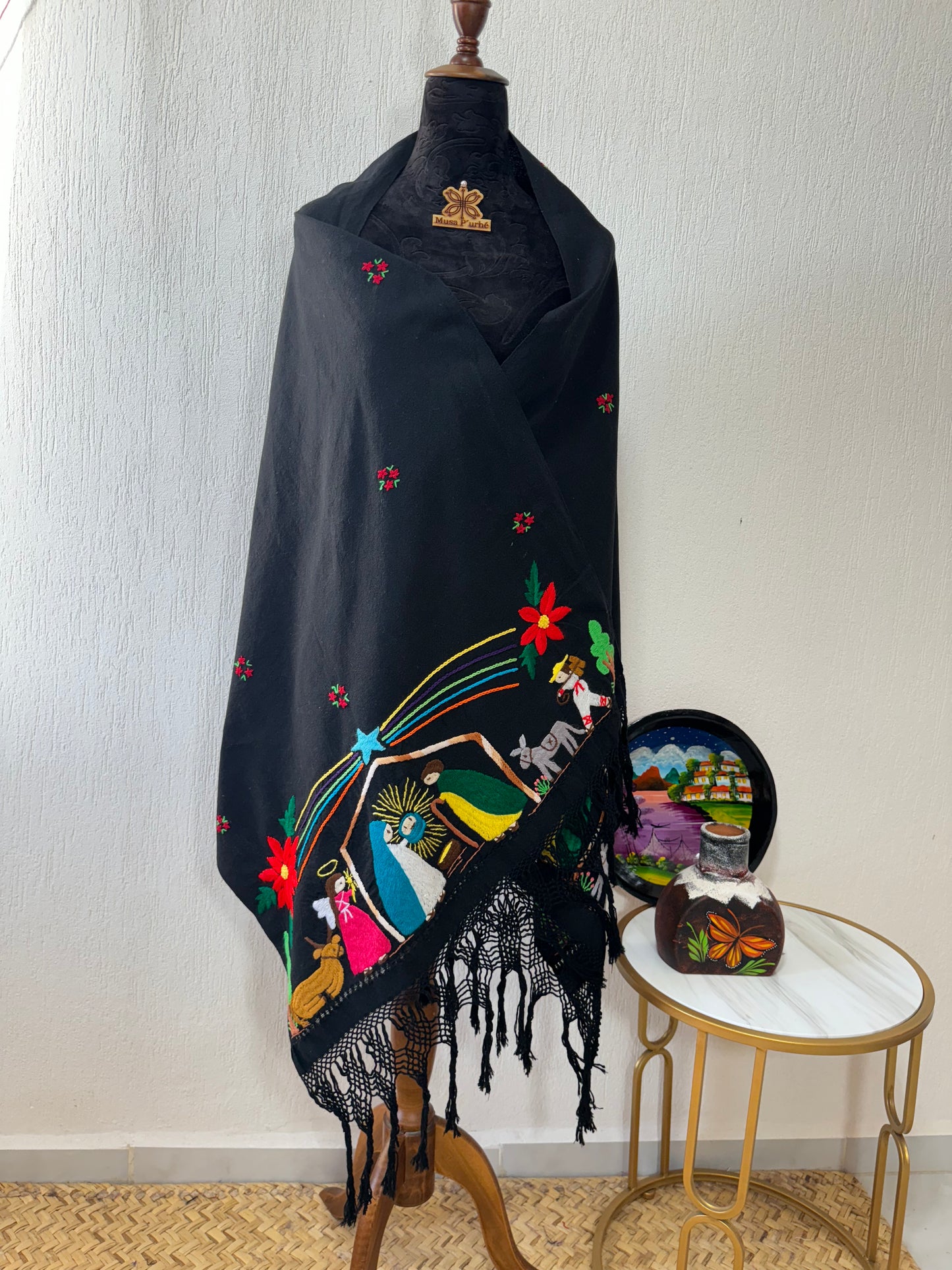 Rebozo Nacimiento del niño Dios