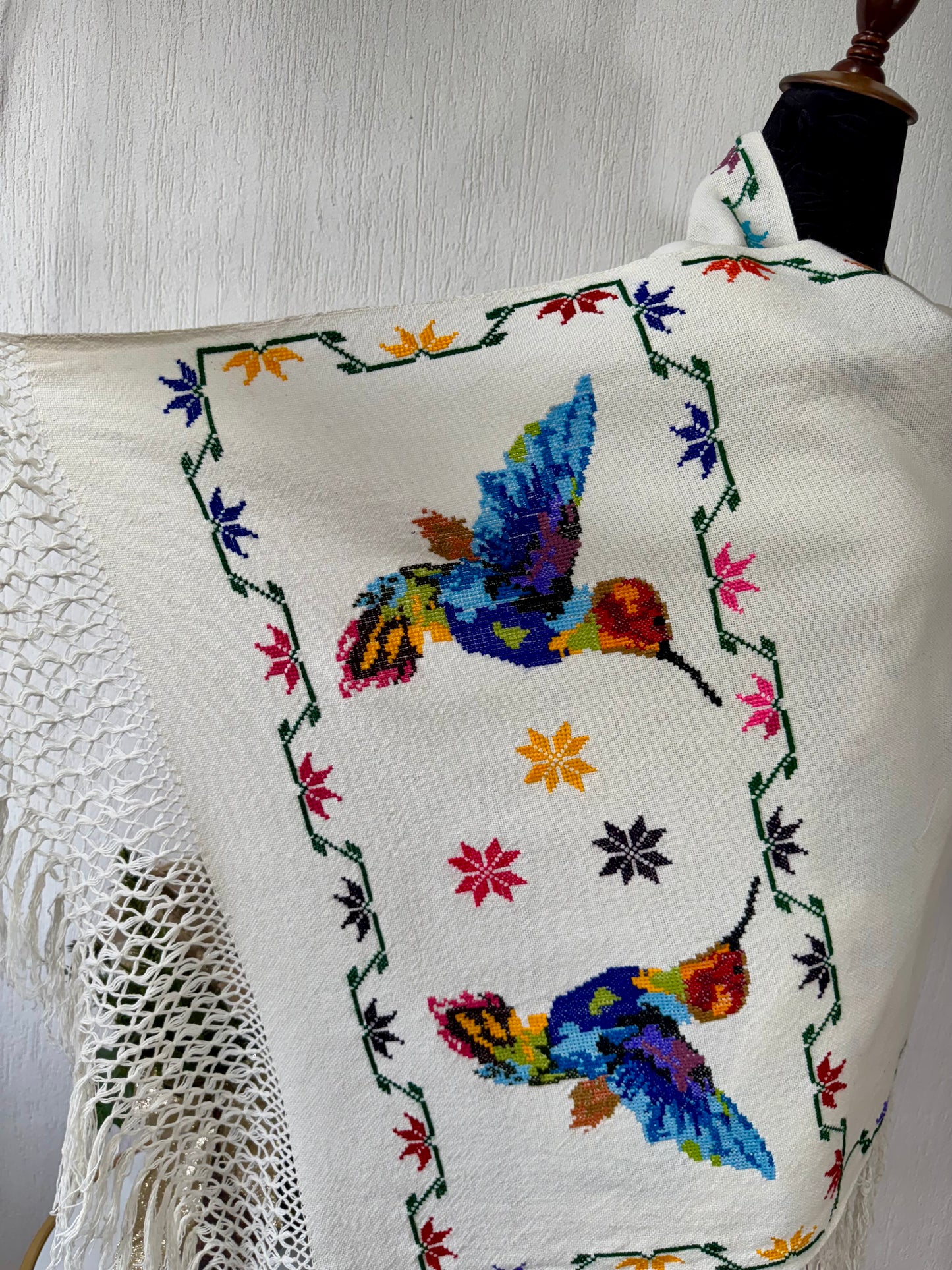 Rebozo Tzintzuni “Colibrí”