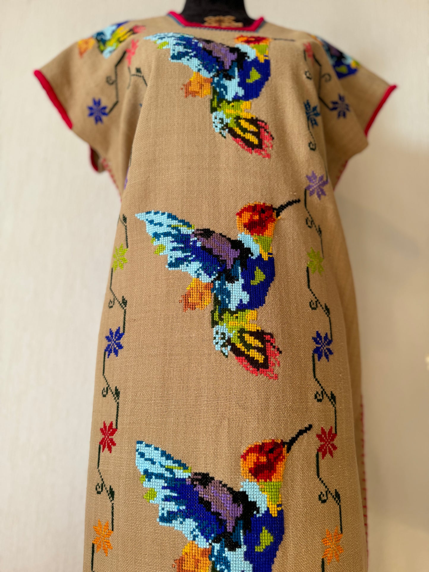 Vestido “Tzintzuni” Colibrí