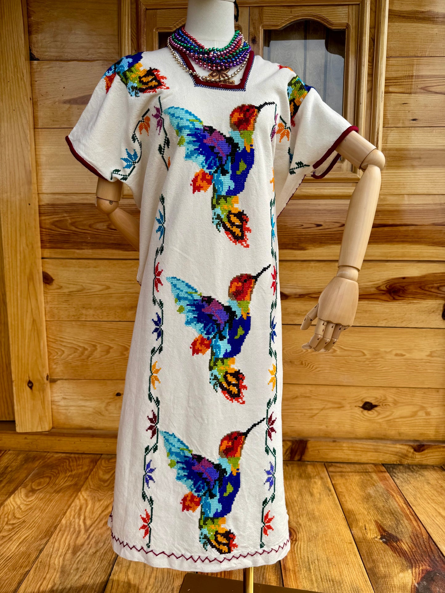 Vestido colibrí