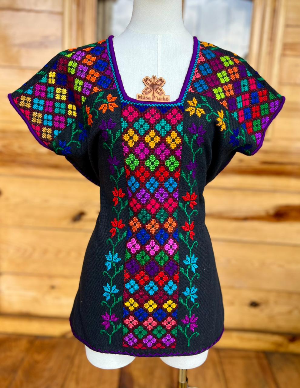 Huanego Greca Florecitas
