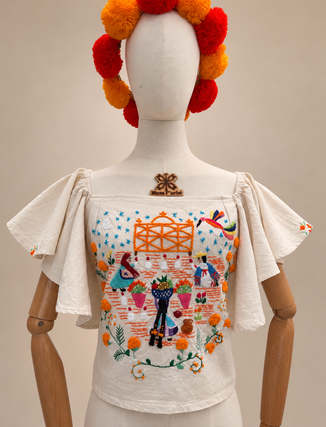 Blusa Sesï Tzintzuntzan