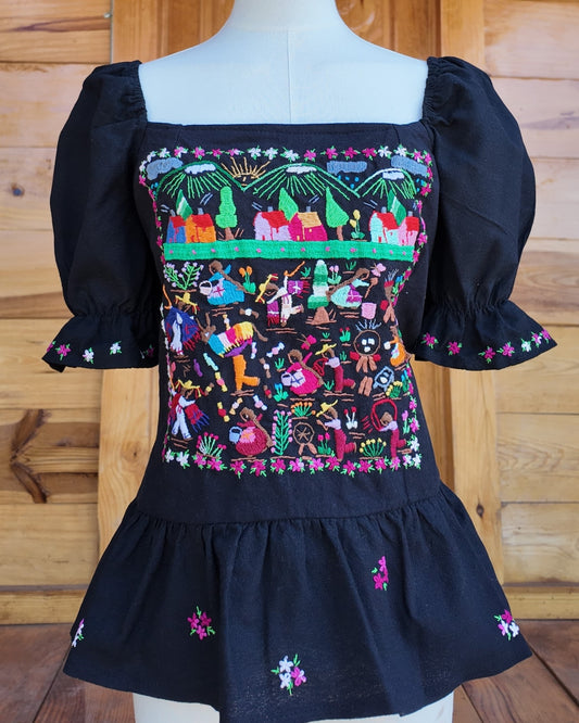 Blusa Ireri vida en el campo