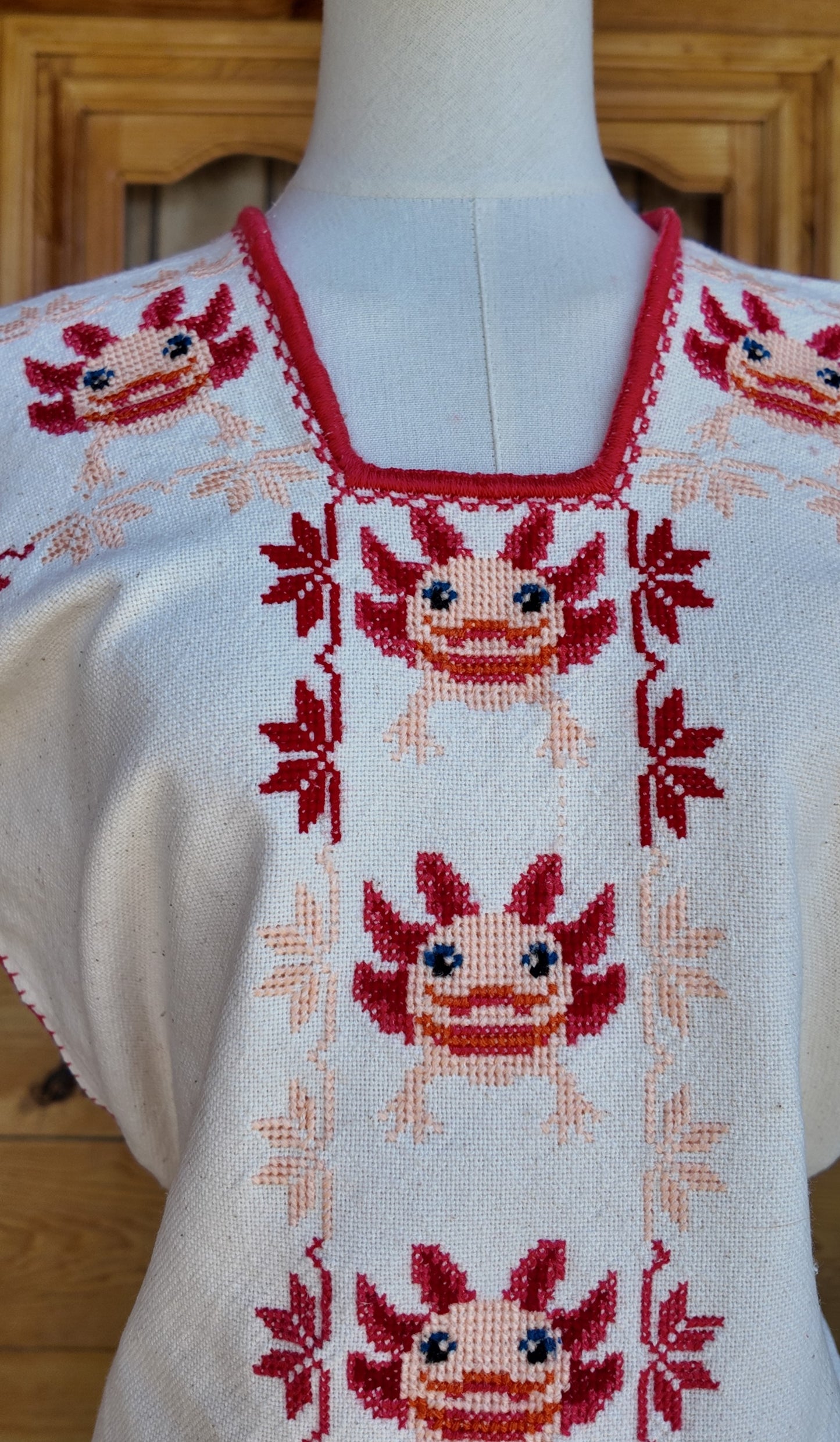 Huanengo Ajolotitos Albinos