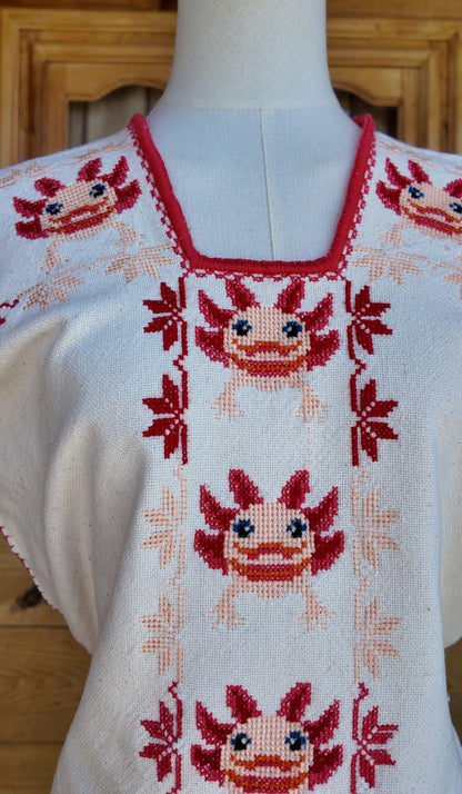 Huanengo Ajolotitos Albinos
