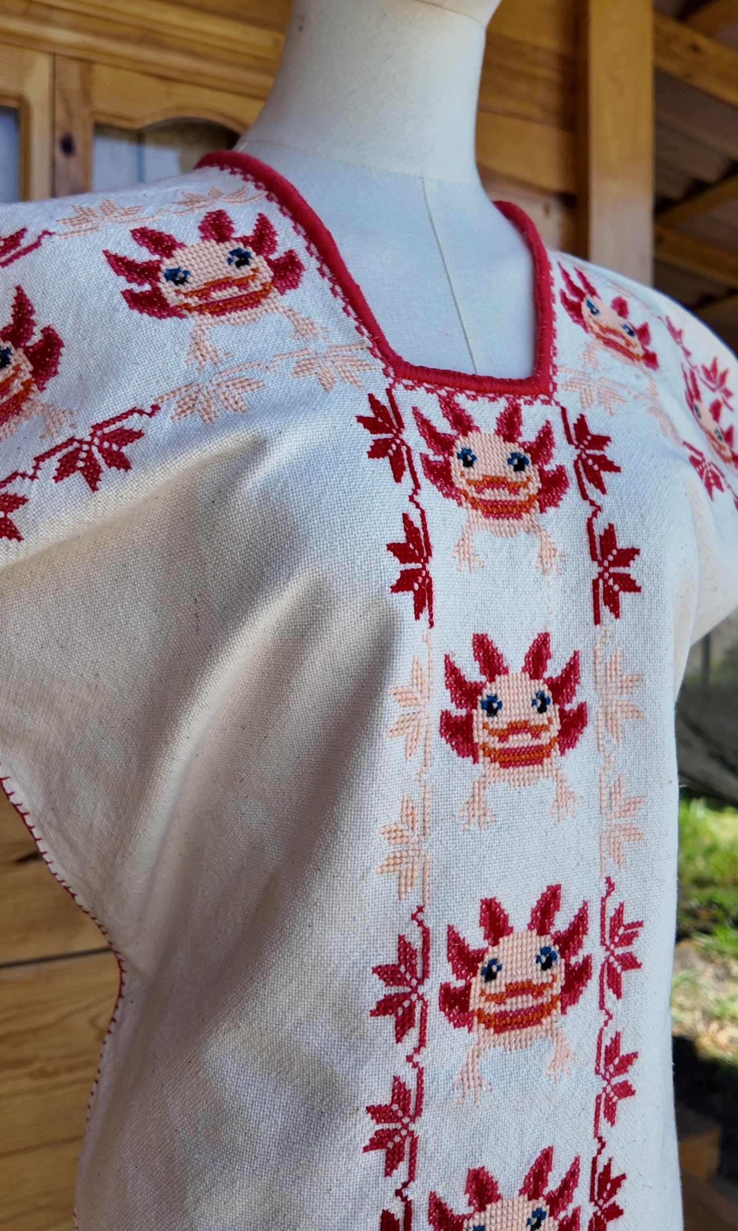 Huanengo Ajolotitos Albinos