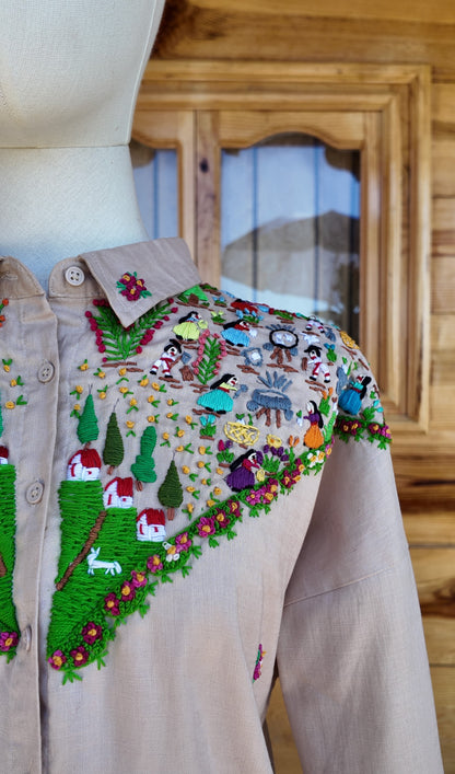 Camisa Rococo