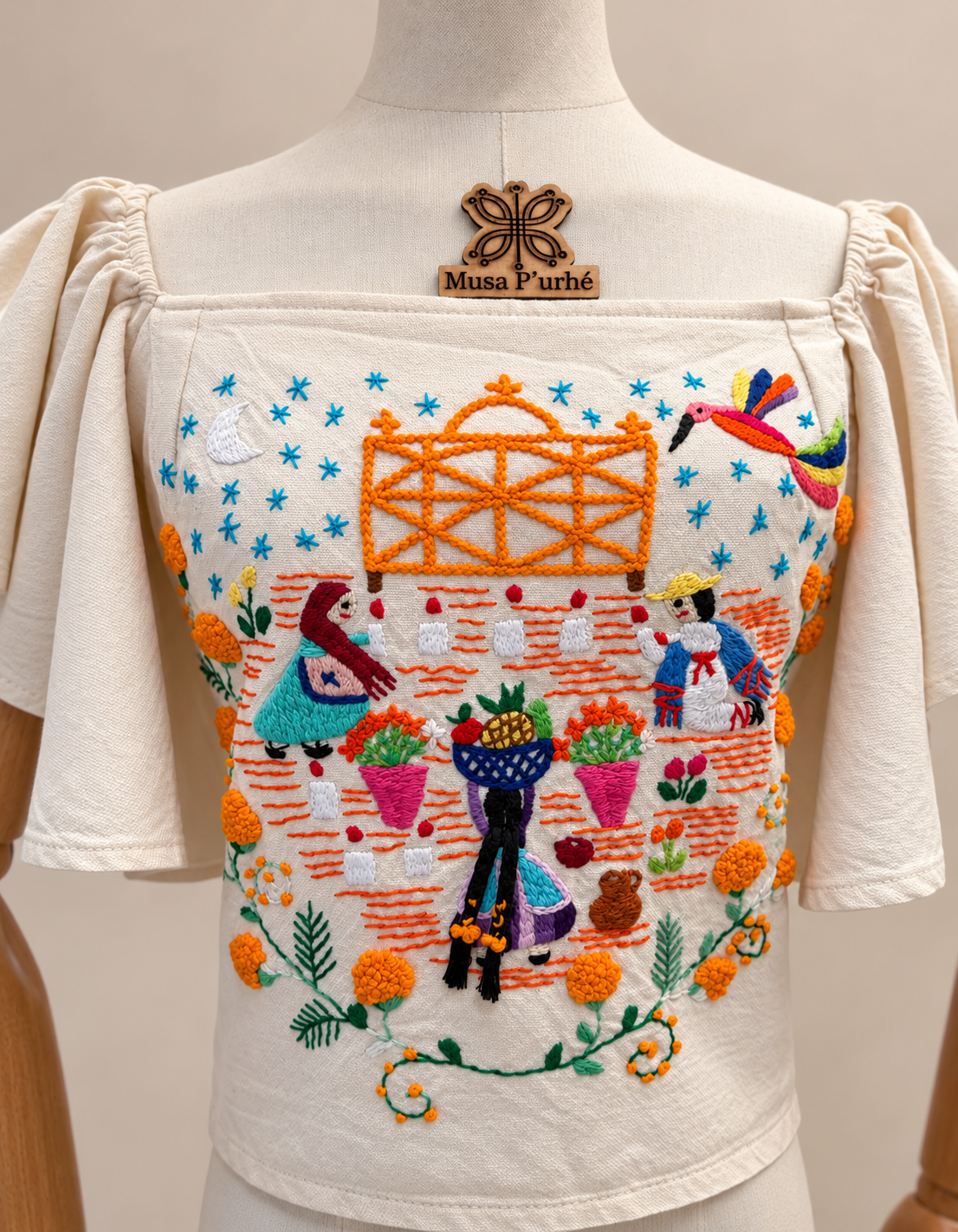 Blusa Sesï Tzintzuntzan