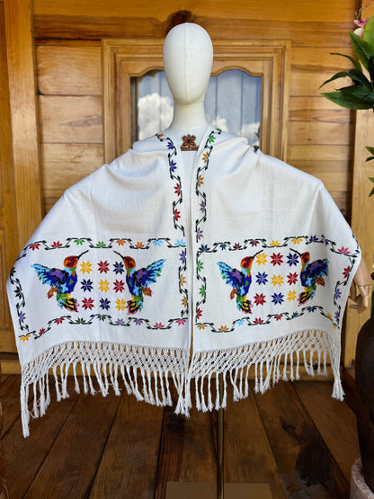 Rebozo Tzintzuni “Colibrí”