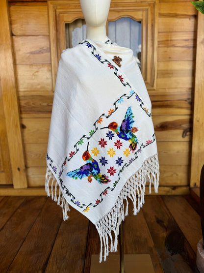 Rebozo Tzintzuni “Colibrí”