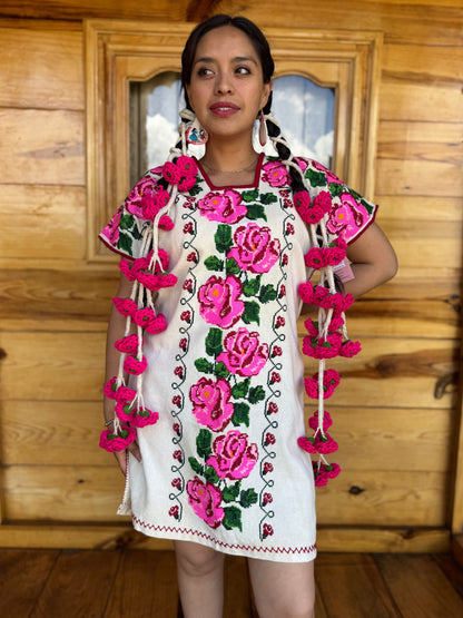 Huanengo blusón Rosa María