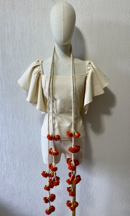 Tlalpiales Flor Naranja