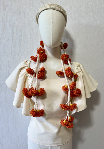 Tlalpiales Flor Naranja