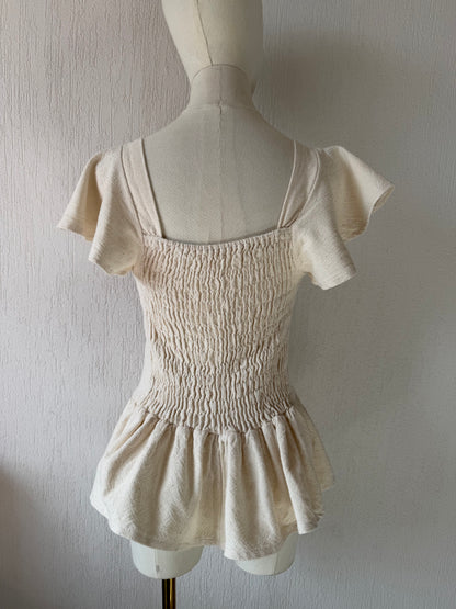 Blusa rosa y colibrí Chica