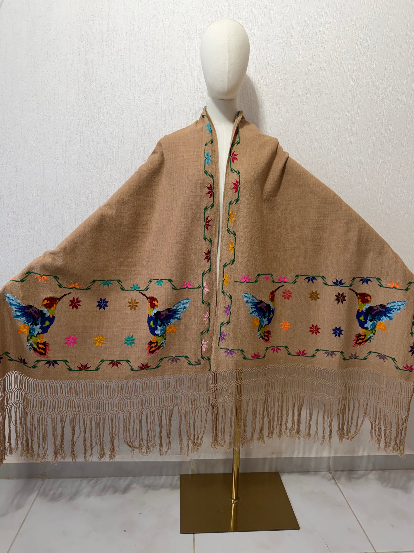 Rebozo Tzintzuni “colibrí”