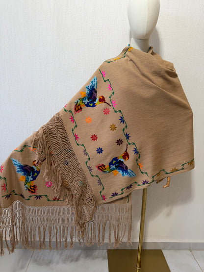 Rebozo Tzintzuni “colibrí”