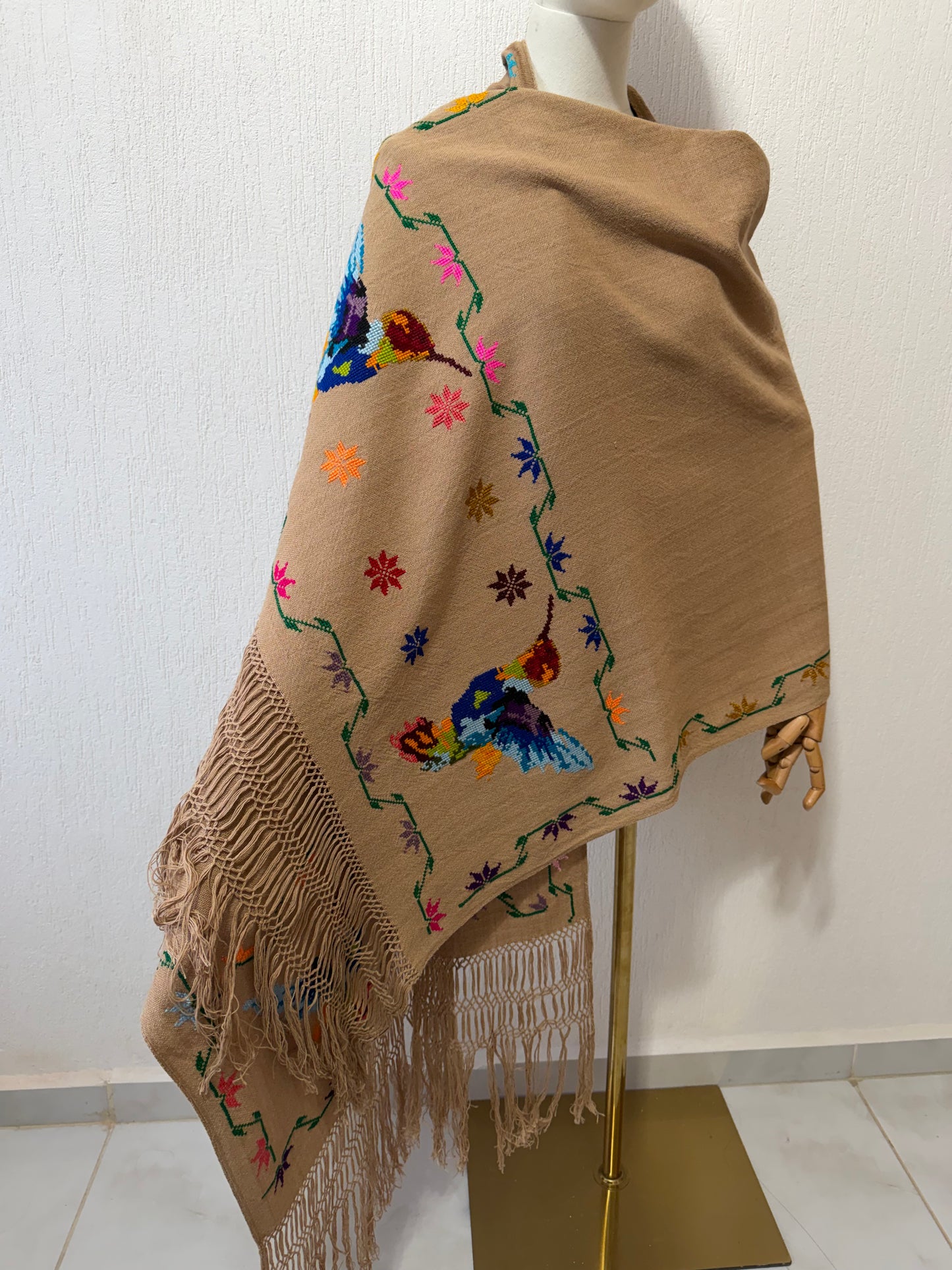 Rebozo Tzintzuni “colibrí”
