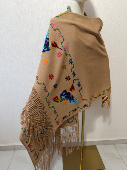 Rebozo Tzintzuni “colibrí”