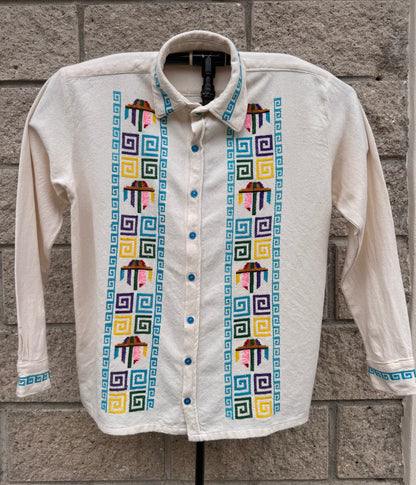Camisa Mascara de Viejitos