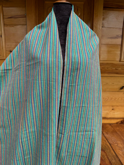 Rebozo manta arcoíris