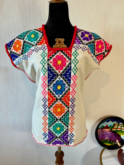 Huanengo greca floral