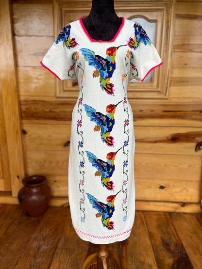 Vestido Tzintzuni “colibrí”