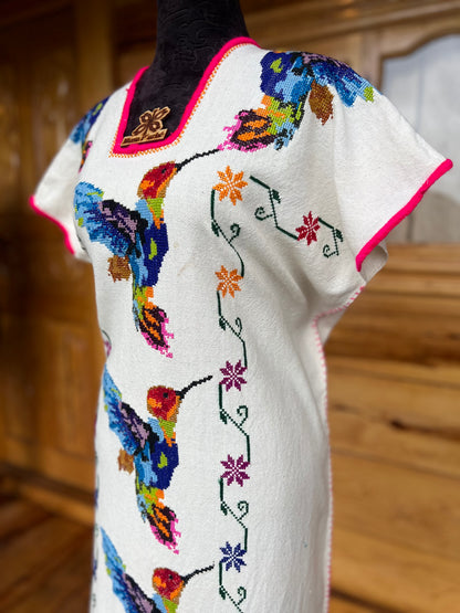 Vestido Tzintzuni “colibrí”