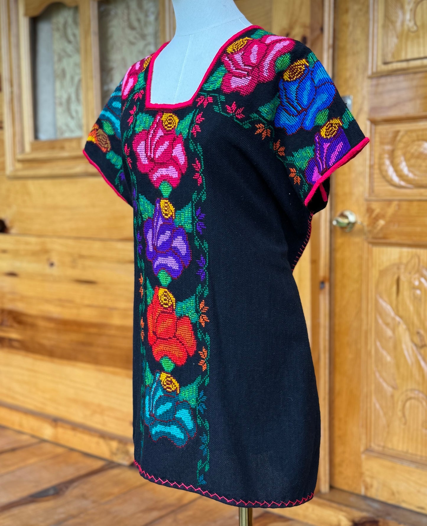 Huanengo Rosa tradicional