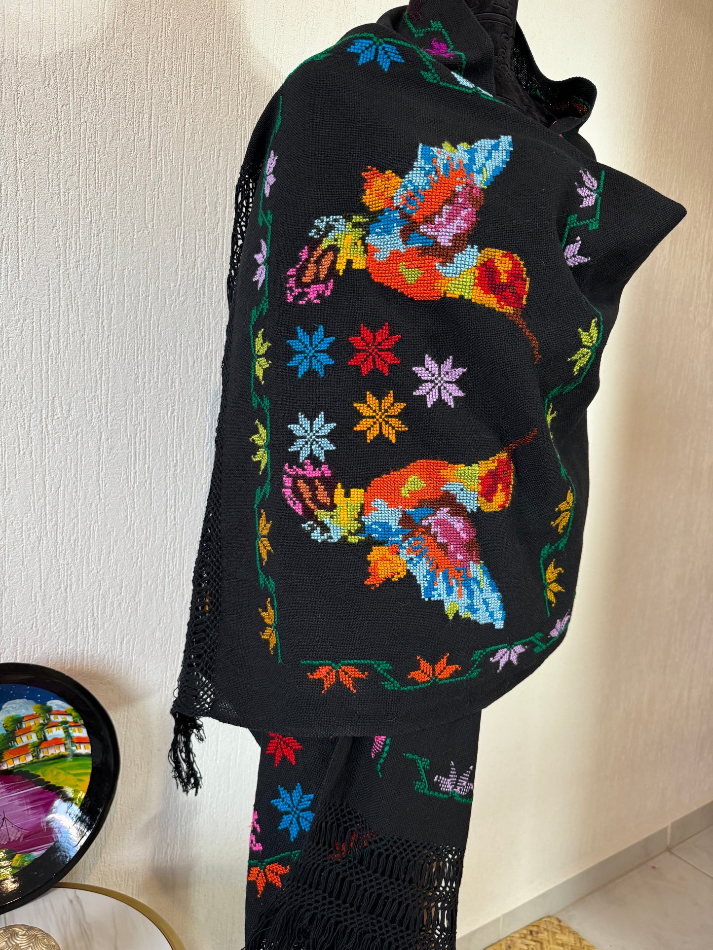 Rebozo Colibrí