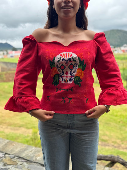 Blusa Calaverita de azúcar