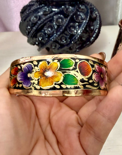 Brazalete de Cobre Tsïtsïki “Flor”