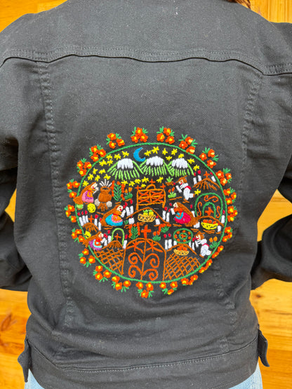 Chaqueta de Mezclilla Noche de animas