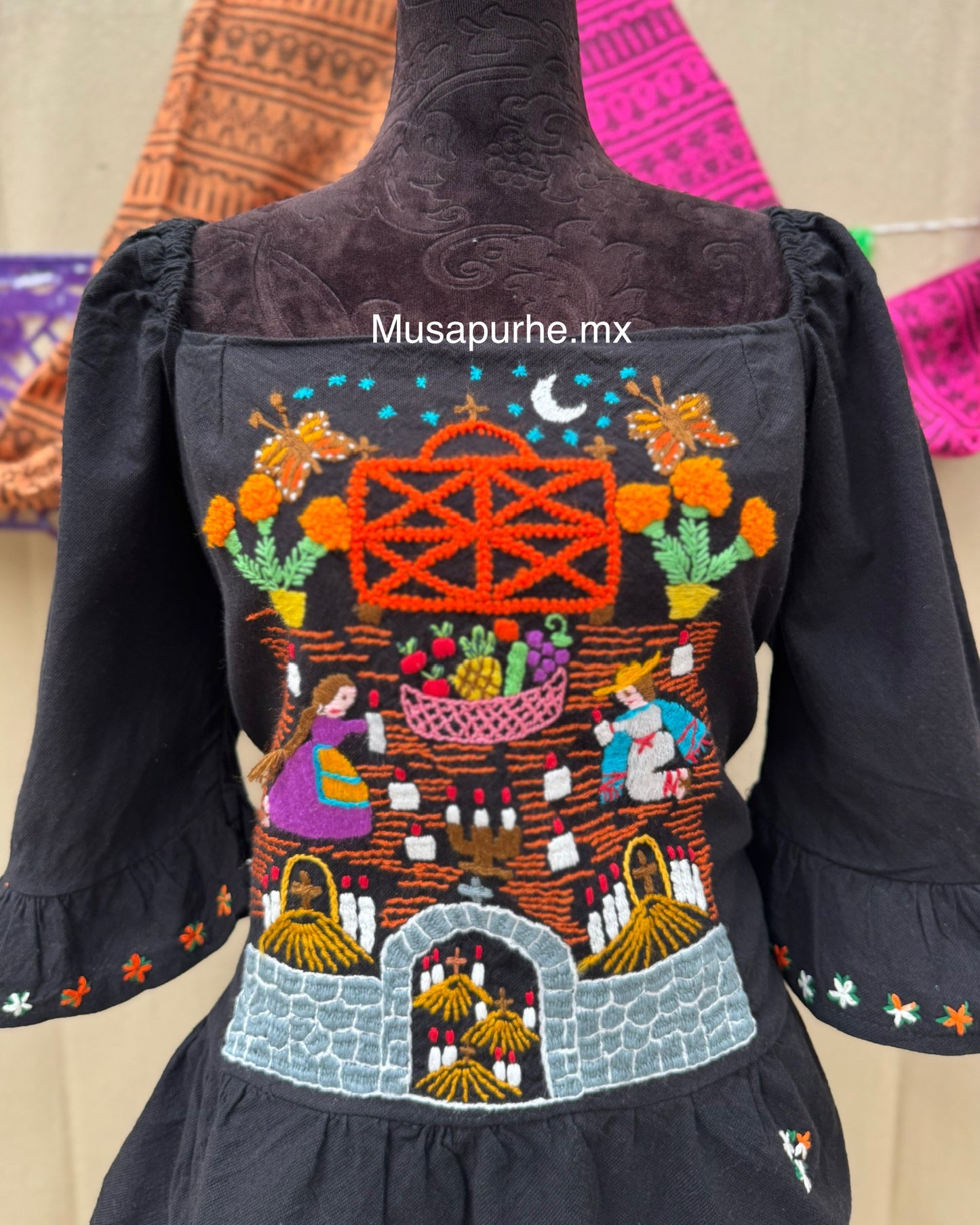 Blusa Ireri Altar Tzintzuntzan