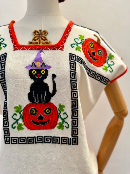 Huanengo gatitos y calabazas