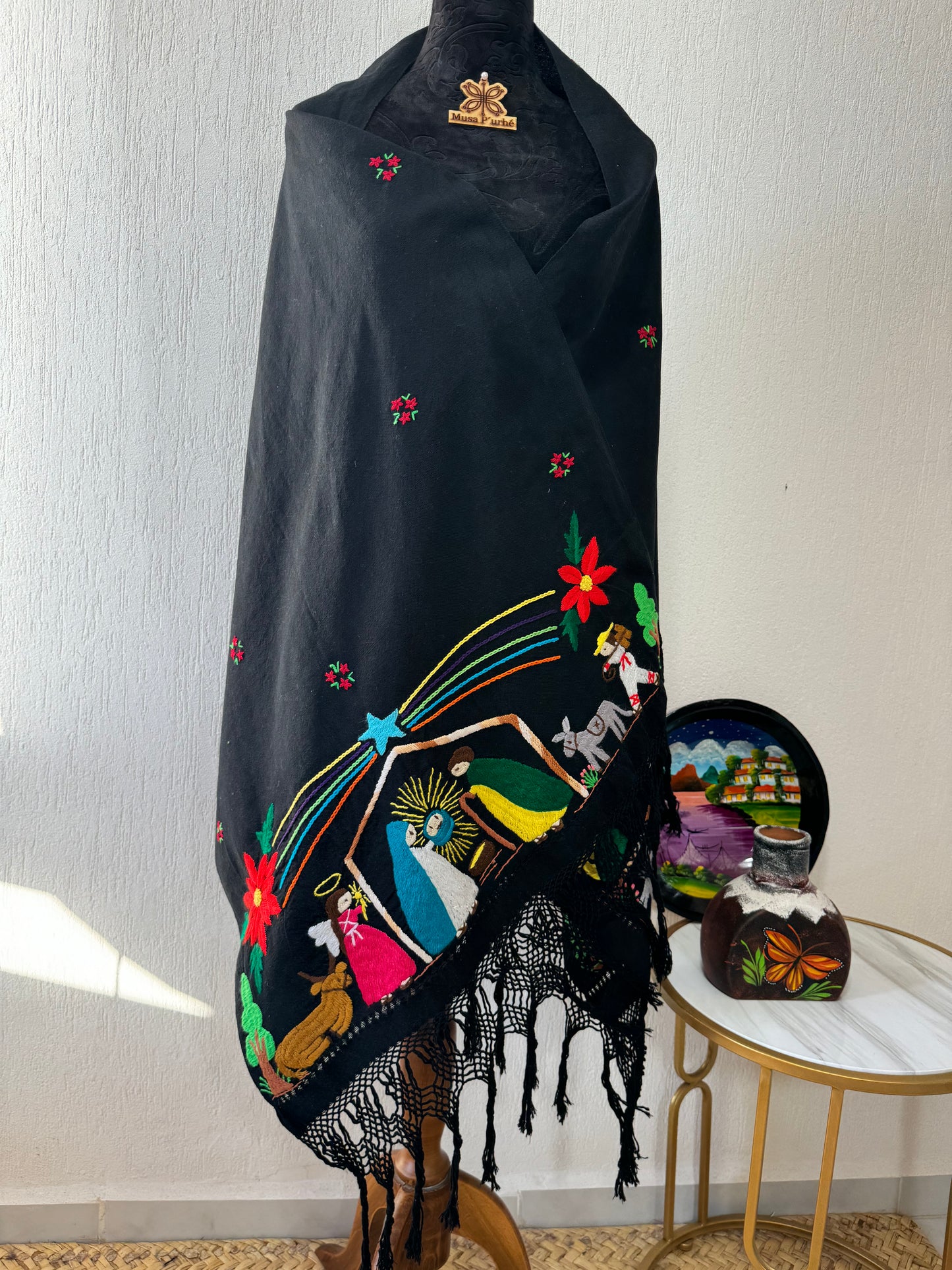 Rebozo Nacimiento del niño Dios