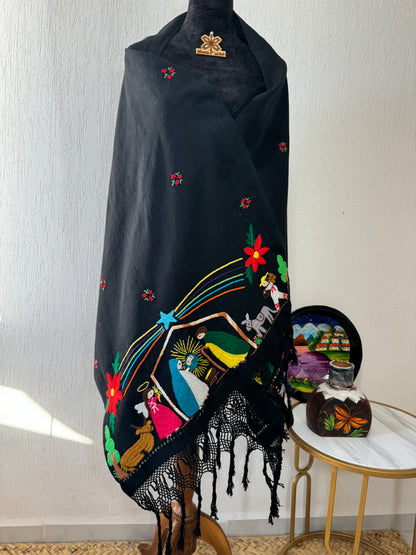 Rebozo Nacimiento del niño Dios