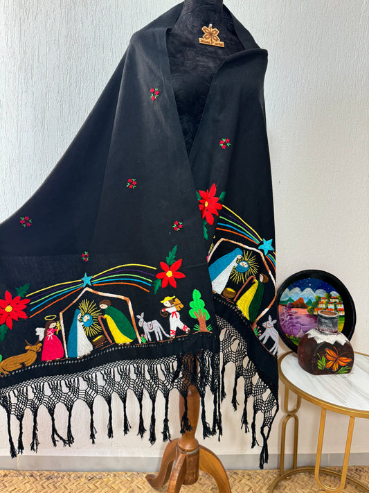 Rebozo Nacimiento del niño Dios