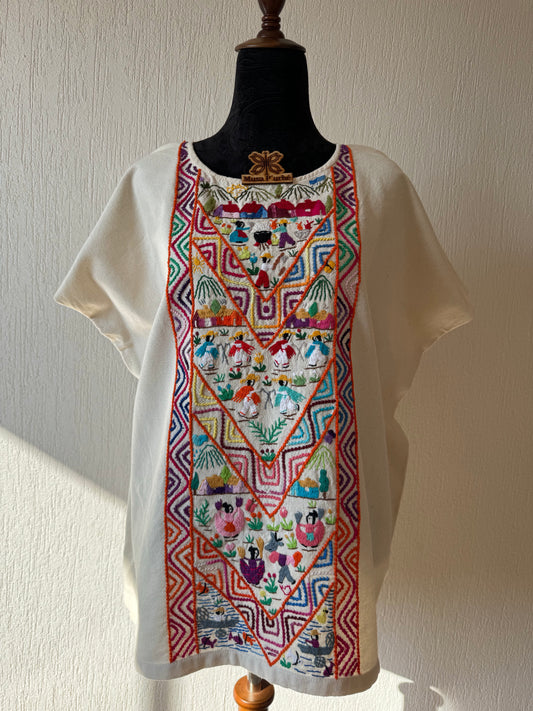 Huanengo bordado de historias