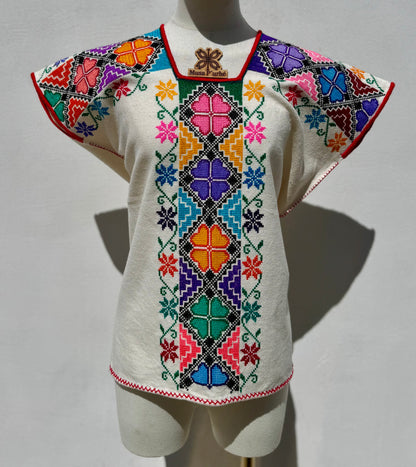 Huanengo greca floral