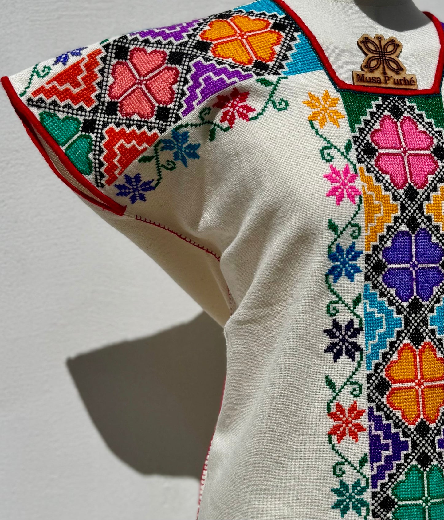 Huanengo greca floral